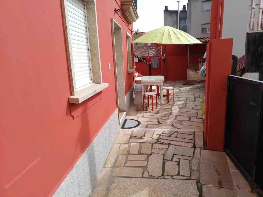 Agradable Casa Con Patio A 100 Metros De La Playa Villa Vilarino  Dış mekan fotoğraf