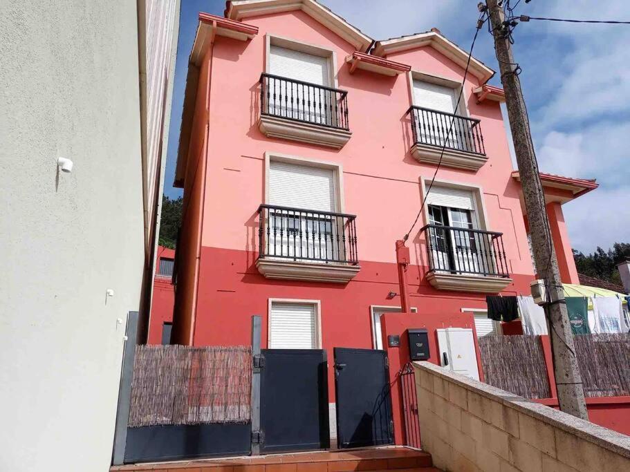 Agradable Casa Con Patio A 100 Metros De La Playa Villa Vilarino  Dış mekan fotoğraf